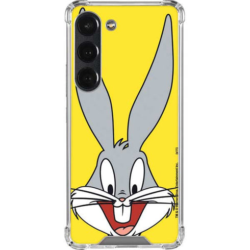 Looney Tunes Bugs Bunny Zoomed In Galaxy S23 Clear Case