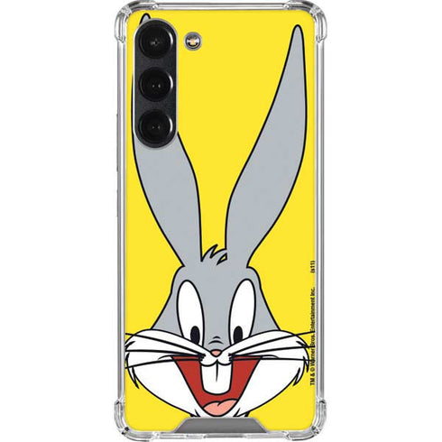 Looney Tunes Bugs Bunny Zoomed In Galaxy S23 Plus Clear Case
