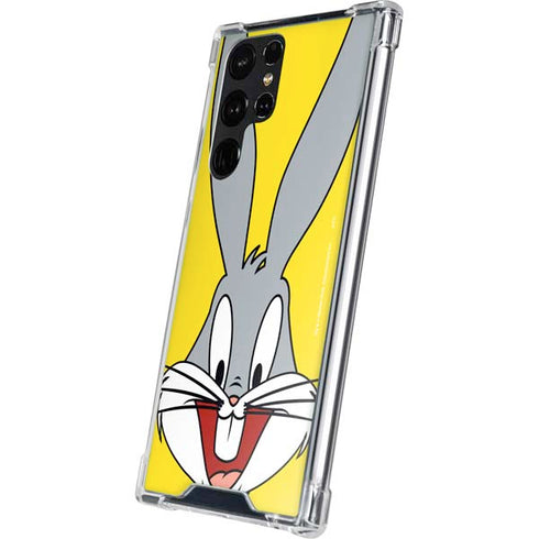 Looney Tunes Bugs Bunny Zoomed In Galaxy S23 Ultra Clear Case