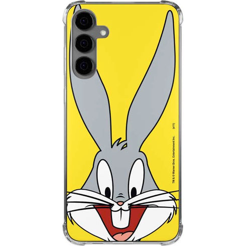 Looney Tunes Bugs Bunny Zoomed In Galaxy S24 Plus Clear Case