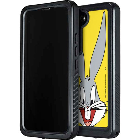 Looney Tunes Bugs Bunny Zoomed In Galaxy S24 Plus Waterproof Case