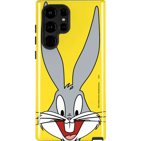 Looney Tunes Bugs Bunny Zoomed In Galaxy S25 Ultra Impact Case