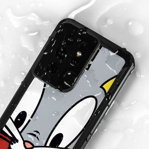 Looney Tunes Bugs Bunny Zoomed In Galaxy S24 Ultra Waterproof Case