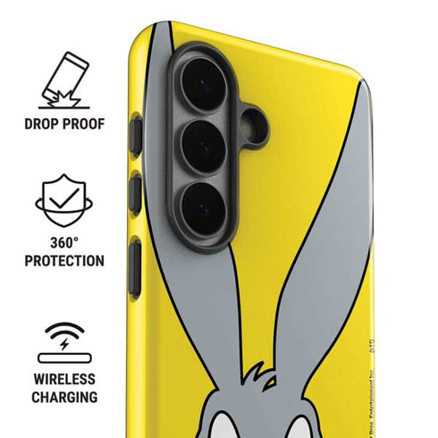Looney Tunes Bugs Bunny Zoomed In Galaxy S26 Impact Case