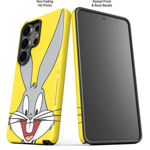 Looney Tunes Bugs Bunny Zoomed In Galaxy S26 Ultra Impact Case