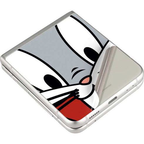 Looney Tunes Bugs Bunny Zoomed In Galaxy Z Flip3 5G Skin