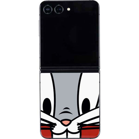 Looney Tunes Bugs Bunny Zoomed In Galaxy Z Flip5 5G Skin