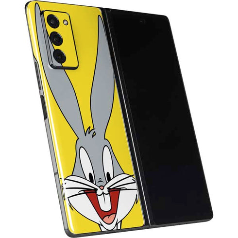 Looney Tunes Bugs Bunny Zoomed In Galaxy Z Fold2 5G Skin