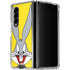 Looney Tunes Bugs Bunny Zoomed In Galaxy Z Fold4 5G Clear Case