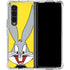 Looney Tunes Bugs Bunny Zoomed In Galaxy Z Fold4 5G Clear Case