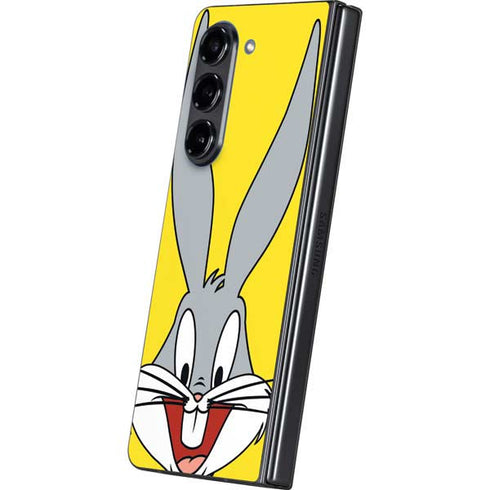 Looney Tunes Bugs Bunny Zoomed In Galaxy Z Fold5 5G Skin