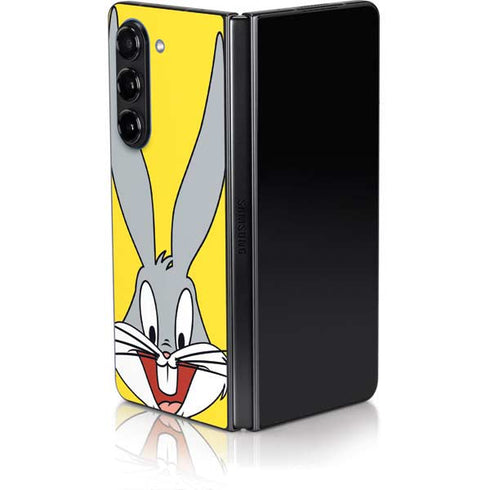 Looney Tunes Bugs Bunny Zoomed In Galaxy Z Fold5 5G Skin
