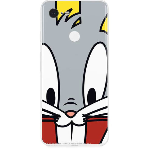 Looney Tunes Bugs Bunny Zoomed In Google Pixel 3 Skin