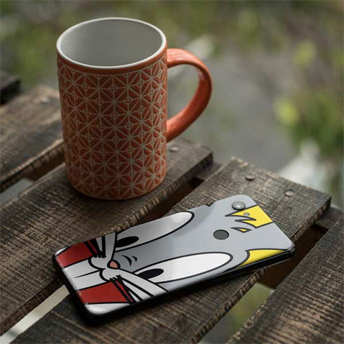 Looney Tunes Bugs Bunny Zoomed In Google Pixel 3a XL Skin