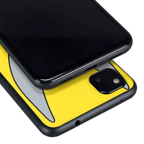 Looney Tunes Bugs Bunny Zoomed In Google Pixel 4a Skin