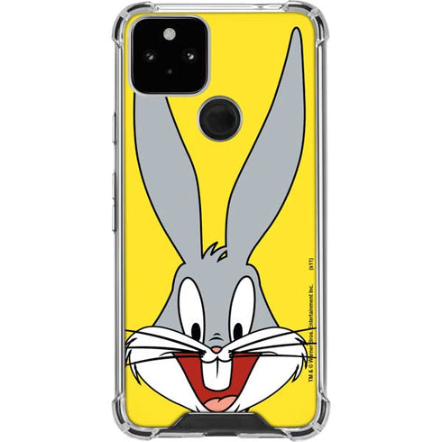Looney Tunes Bugs Bunny Zoomed In Google Pixel 5 Clear Case