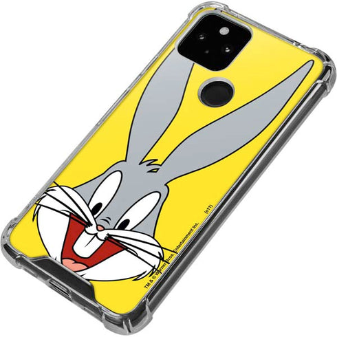 Looney Tunes Bugs Bunny Zoomed In Google Pixel 5 Clear Case