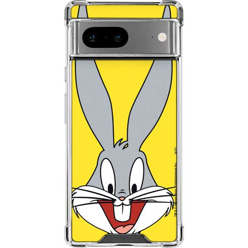 Looney Tunes Bugs Bunny Zoomed In Google Pixel 8 Clear Case