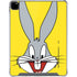 Looney Tunes Bugs Bunny Zoomed In iPad Pro 12.9in (2020) Clear Case