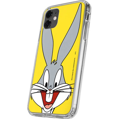 Looney Tunes Bugs Bunny Zoomed In iPhone 11 Clear Case