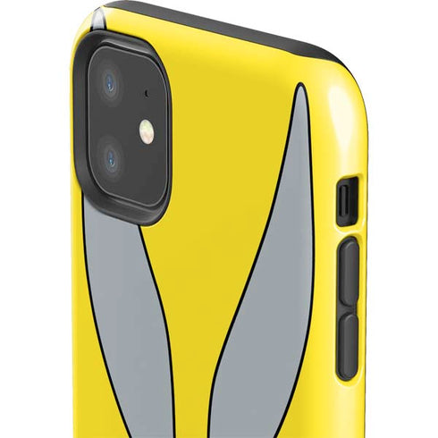 Looney Tunes Bugs Bunny Zoomed In iPhone 11 Impact Case