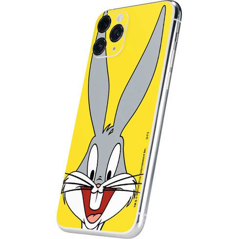 Looney Tunes Bugs Bunny Zoomed In iPhone 11 Pro Skin