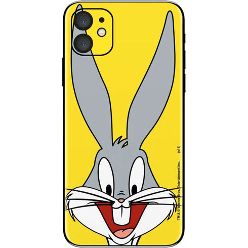 Looney Tunes Bugs Bunny Zoomed In iPhone 11 Skin