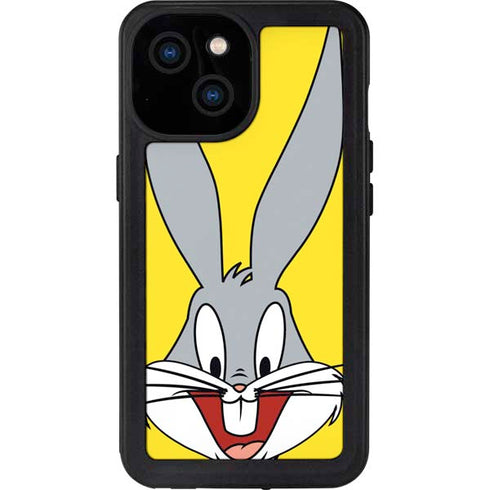 Looney Tunes Bugs Bunny Zoomed In iPhone 13 Mini Waterproof Case