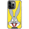 Looney Tunes Bugs Bunny Zoomed In iPhone 13 Pro Clear Case