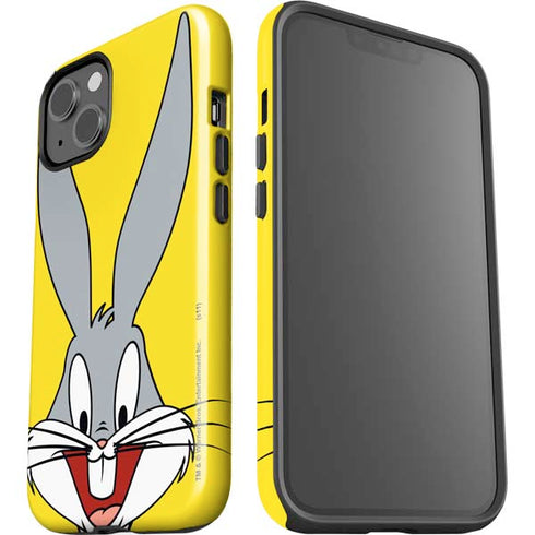 Looney Tunes Bugs Bunny Zoomed In iPhone 15 Plus Impact Case