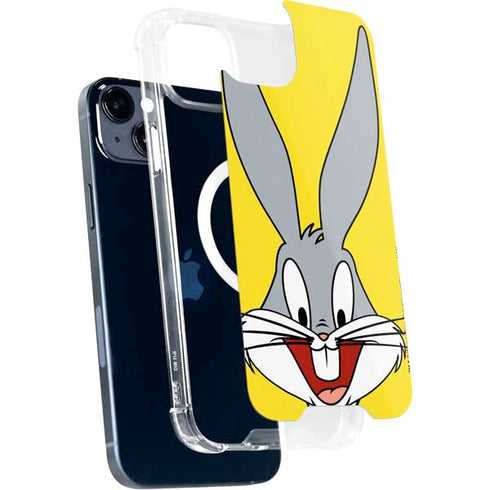 Looney Tunes Bugs Bunny Zoomed In iPhone 15 Plus MagSafe Case