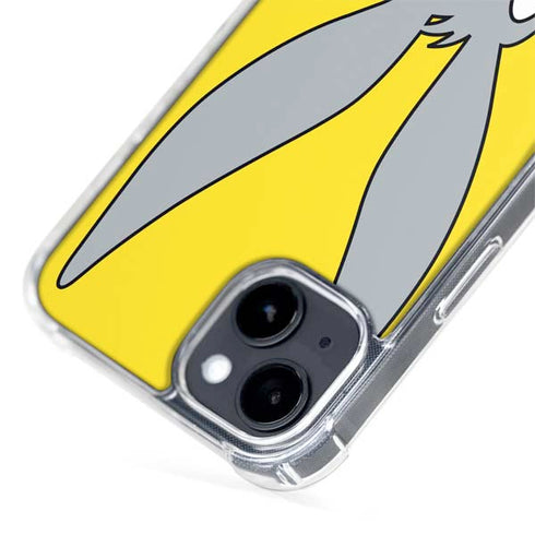 Looney Tunes Bugs Bunny Zoomed In iPhone 15 Plus MagSafe Case