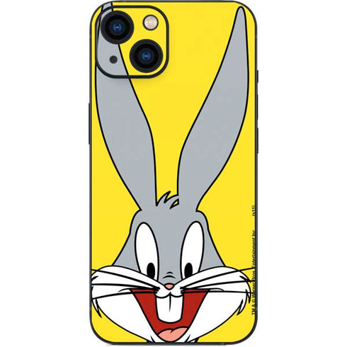 Looney Tunes Bugs Bunny Zoomed In iPhone 14 Plus Skin