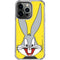 Looney Tunes Bugs Bunny Zoomed In iPhone 14 Pro Clear Case