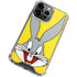 Looney Tunes Bugs Bunny Zoomed In iPhone 14 Pro Clear Case