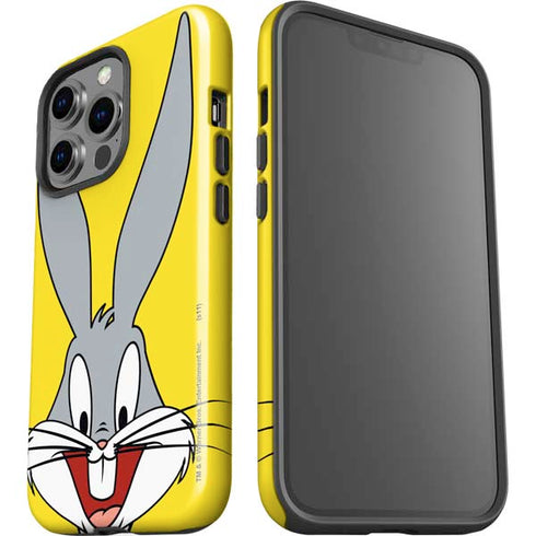 Looney Tunes Bugs Bunny Zoomed In iPhone 14 Pro Impact Case