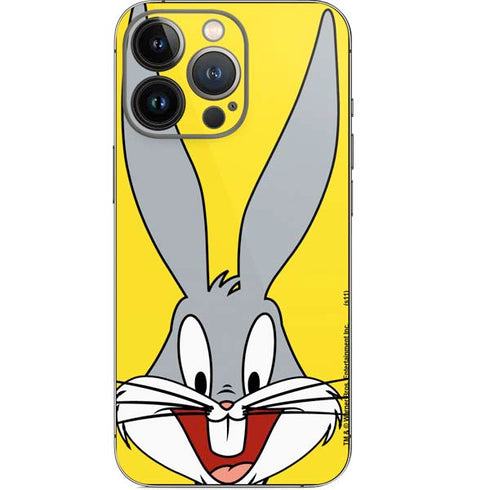 Looney Tunes Bugs Bunny Zoomed In iPhone 14 Pro Skin