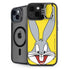 Looney Tunes Bugs Bunny Zoomed In iPhone 15 Plus Kickstand Case