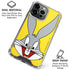 Looney Tunes Bugs Bunny Zoomed In iPhone 15 Pro Max Clear Case