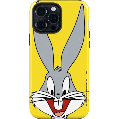 Looney Tunes Bugs Bunny Zoomed In iPhone 15 Pro Max Impact Case