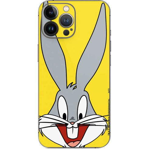 Looney Tunes Bugs Bunny Zoomed In iPhone 15 Pro Max Skin
