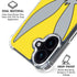 Looney Tunes Bugs Bunny Zoomed In iPhone 16 Clear Case