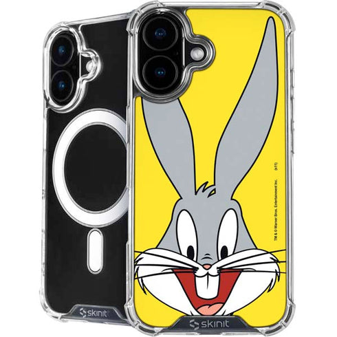 Looney Tunes Bugs Bunny Zoomed In iPhone 16 Plus MagSafe Case