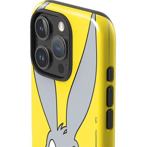 Looney Tunes Bugs Bunny Zoomed In iPhone 16 Pro Impact Case