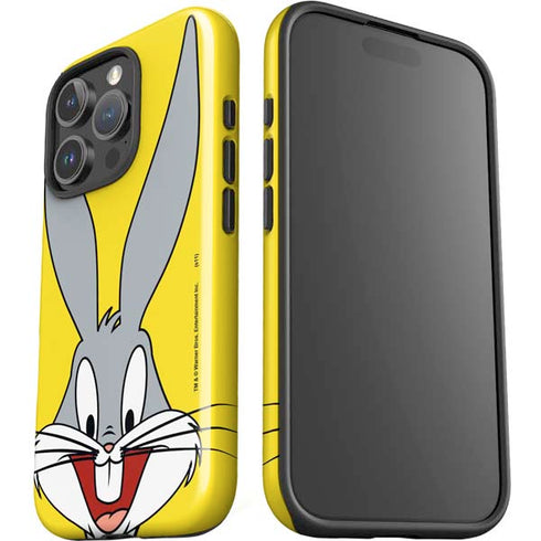 Looney Tunes Bugs Bunny Zoomed In iPhone 16 Pro Impact Case