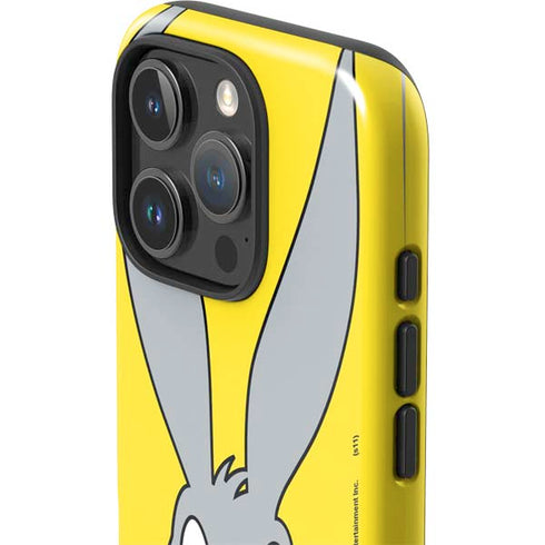 Looney Tunes Bugs Bunny Zoomed In iPhone 16 Pro Max Impact Case