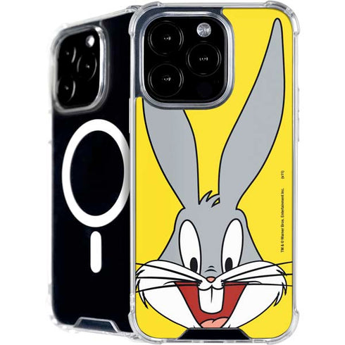 Looney Tunes Bugs Bunny Zoomed In iPhone 16 Pro Max MagSafe Case