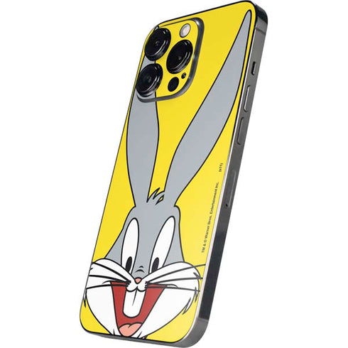 Looney Tunes Bugs Bunny Zoomed In iPhone 16 Pro Max Skin