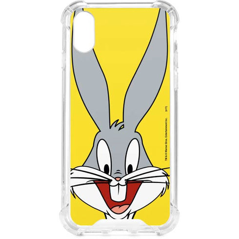 Looney Tunes Bugs Bunny Zoomed In iPhone XS Clear Case