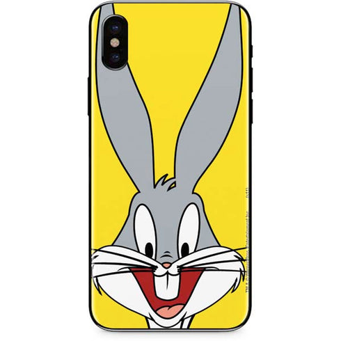 Looney Tunes Bugs Bunny Zoomed In iPhone XS Max Skin